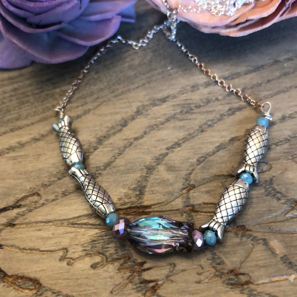 Swim Against The Tide Necklace
